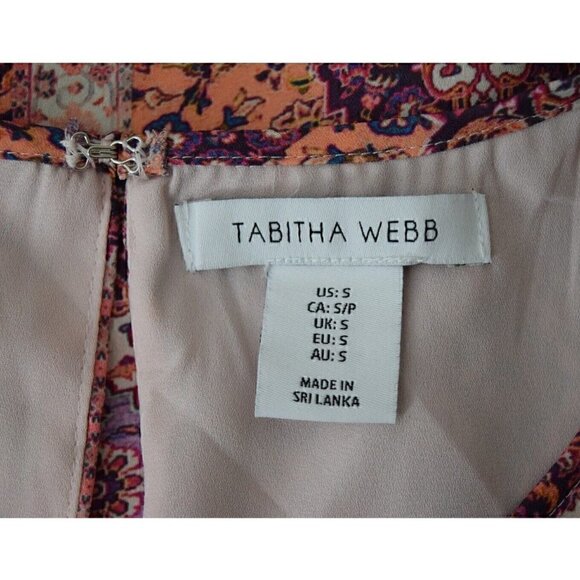 TABITHA WEBB MOROCCAN TILE PRINT SLEEVELESS TOP - Picture 6 of 7